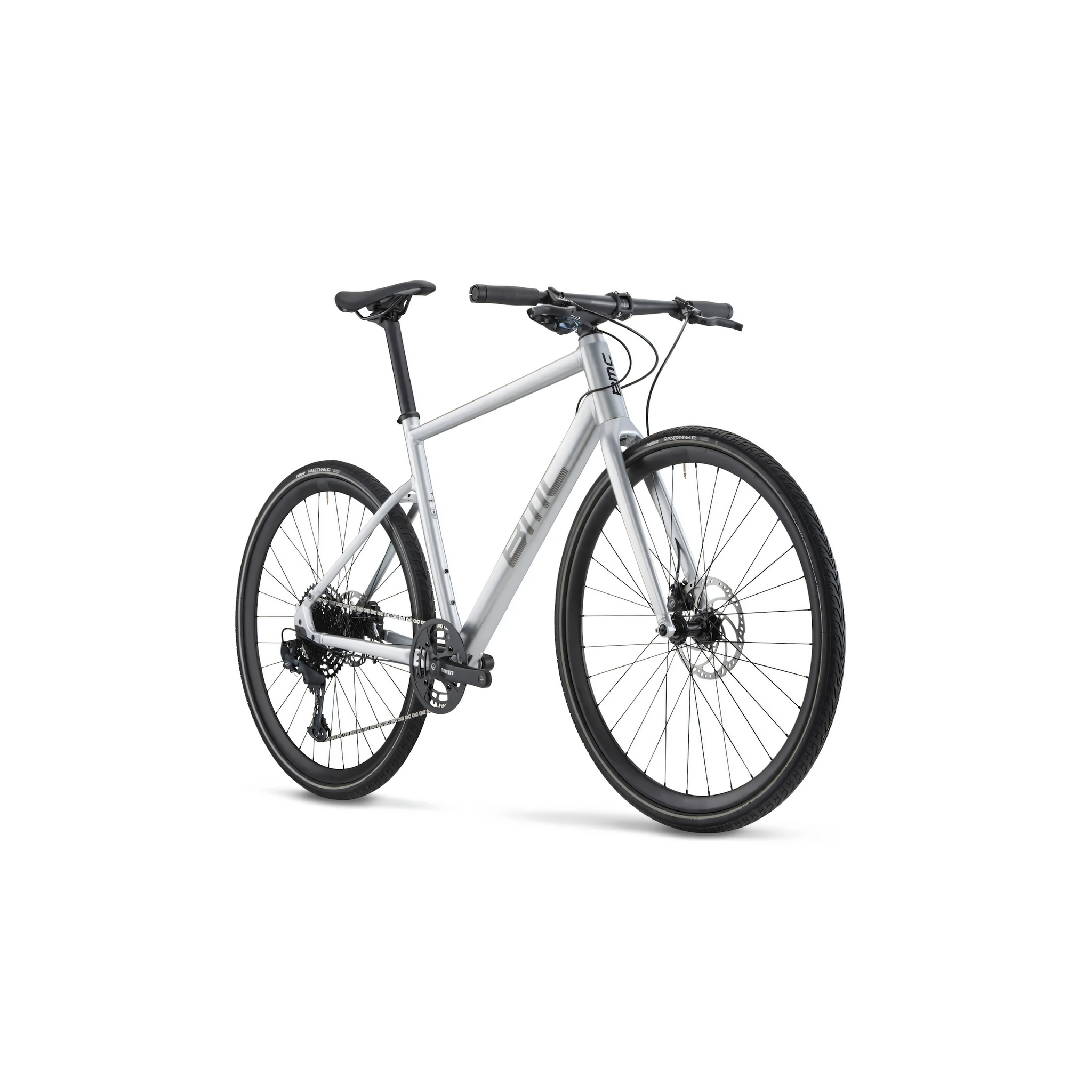 BMC Alpenchallenge AL TWO Performance Hybrid Bicycle - 2023 Silver