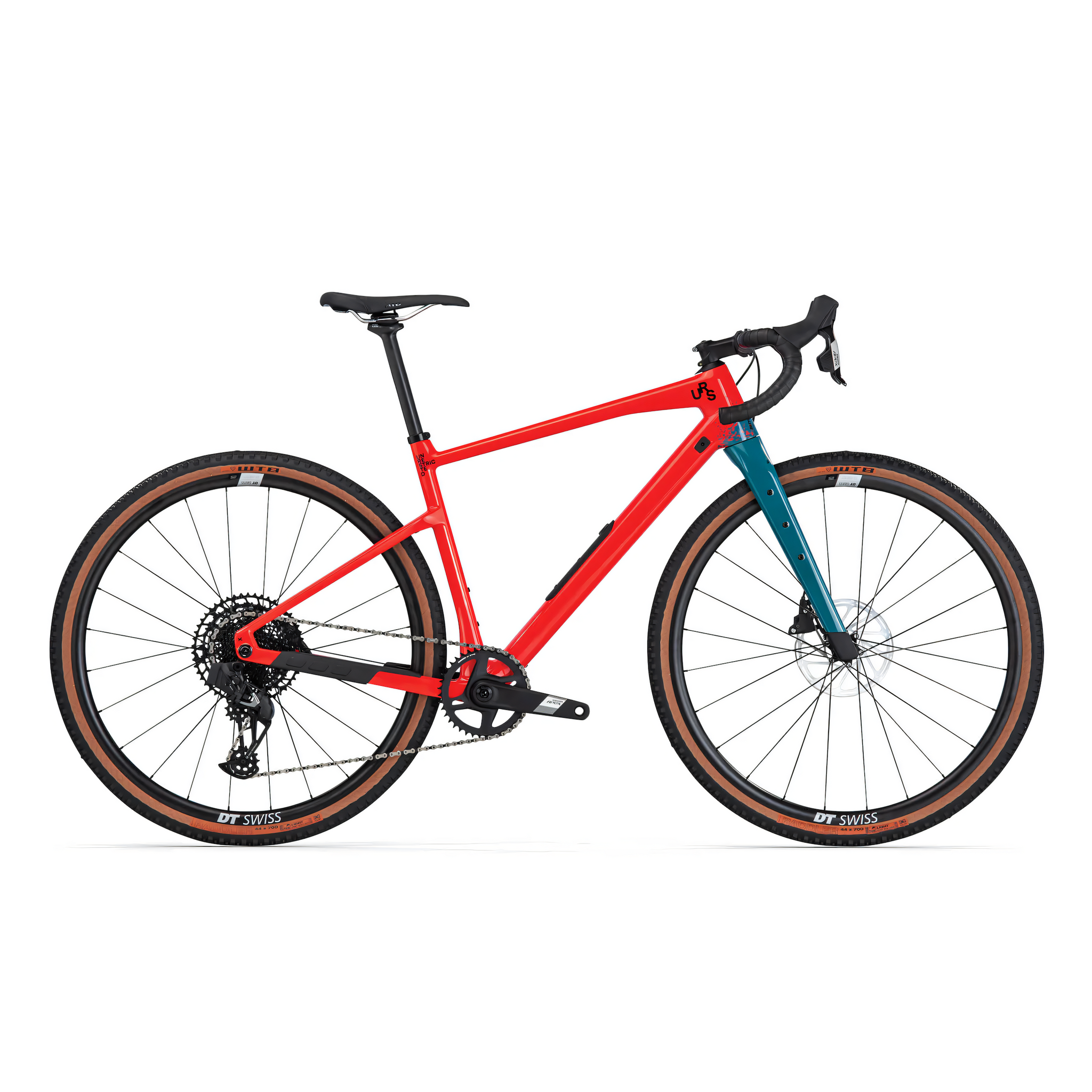 BMC URS TWO Gen2 Gravel Bike - Neon Red / Dark Petrol – Paceline